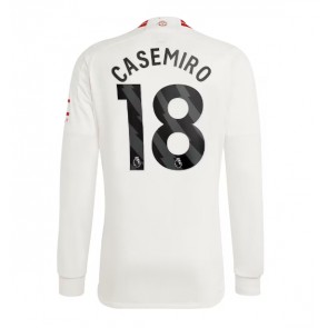 Maillot de foot Manchester United Casemiro #18 Troisième 2023-24 Manche Longue